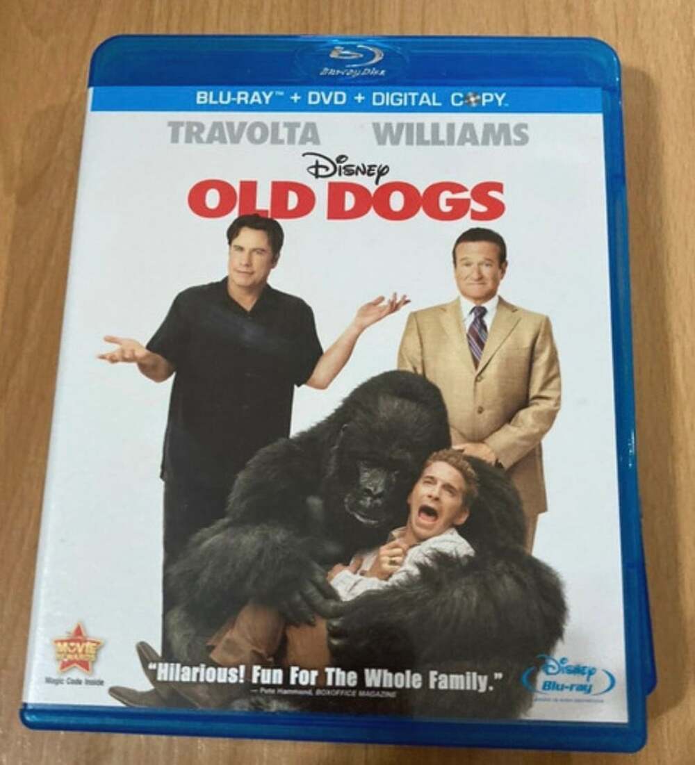 Disney Old Dogs Blu-ray DVD Digital Copy Set